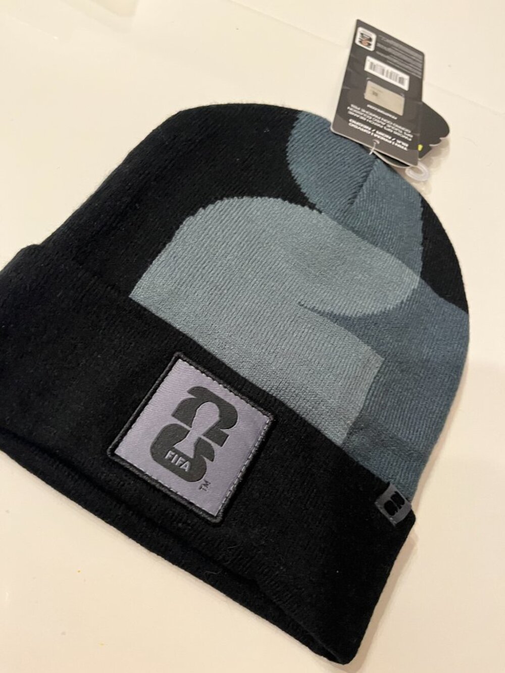Hat - FIFA Officially License Gray and Black Hat  (NWT)